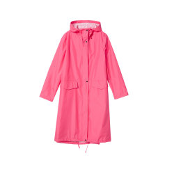 Lång regnjacka Andas vattentät regnjacka Mode regnkläder Dark Khaki XL