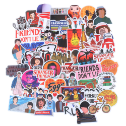 50st Stranger Things Skateboard Stickers Vinyl Laptop Bagage