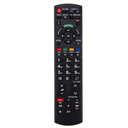 Ersättningsfjärrkontroll för TV till Panasonic N2QAYB EUR Svart one size