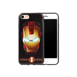 Iphone 6+/6S+ Plus Avengers Mjuk Skal Case IronMan Svart