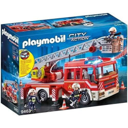PLAYMOBIL City Action Brandbil Brandfordon med stege Brandkår Mix color