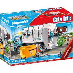 PLAYMOBIL City Life Sopbil med blinkande ljus Mix color