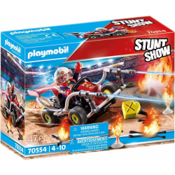 PLAYMOBIL - Stuntshow Fordon och brandman 70554 Mix color