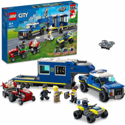 LEGO 60315 City Polisens Mobila Kommandofordon ,Fängelsetrailer, Mix color