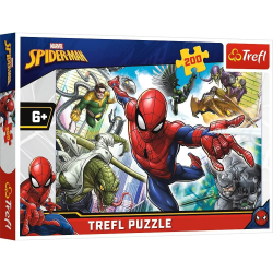 Spindelmannen Pussel Trefl Born Hero, Marvel Spiderman, 200 Bita Mix color