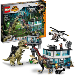 LEGO 76949 Jurassic World Giganotosaurus & Therizinosaurus Mix color