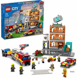 LEGO 60321 City Brandkår, Räddningsfordon Mix color