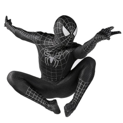 Black Venom 2 Spiderman Jumpsuit Spider-man Body Cosplay Kostym Vuxen/barn 120