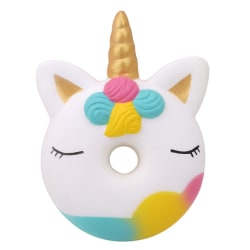 1 st Squeeze Toys Unicorn Donut Långsamt stigande Anti-stressleksaker Squis