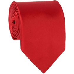 Modern smal slips enfärgad - olika färger Röd