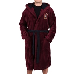 Herrarnas vinröd Hogwarts HARRY POTTER morgonrock XL