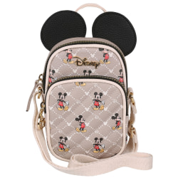 DISNEY Mickey Mouse Beige Mini Väska, Midjepåse 17x11x5 cm