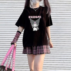 Sanrio My Melody Kuromi Toppar Dam 2022 Estetisk Oversized T-shirt Estetiska Kläder Plus Mode Sweethearts Outfit A L