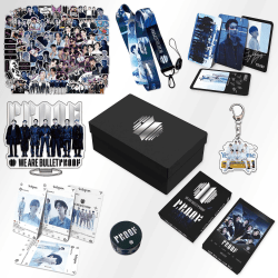 Bts presentförpackning Kpop Proof Album Merchandise Lanyard Waterproof Sticker Gift For Army
