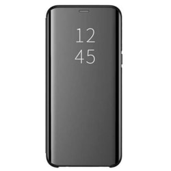 Flip With Stand Spegel Case Cover för Samsung Galaxy S10e Graphite Black