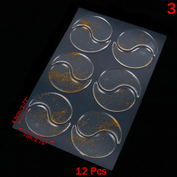 Silikon Återanvändbara Anti Aging Wrinkle Eye Pad Patch Stickers Lif N3
