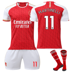 23-24 Martinelli 11 Arsenal New Season -paita Uusimmat aikuisten paidat Lasten paidat Kids 20(110-120cm)