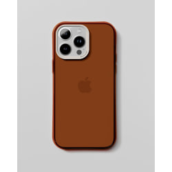 Nudient Form Case iPhone 14 Pro Max Clear Brown