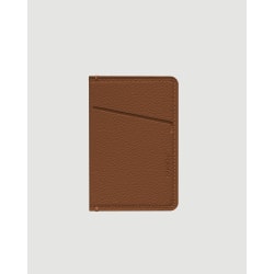 Card Holder Leather Brown Leather