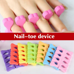 10x Soft Foam Finger Toe Separators Spacer Manikyr & Pedikyr Na