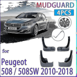 4 st Stänkskydd för Peugeot 508 Sw 508sw 2010~2018 2011 2012 2013 Stänkskydd Stänkskydd Stänkskydd Biltillbehör