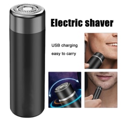 Mini Bärbar Elektrisk Rakapparat För Män USB Trimmer Hushåll