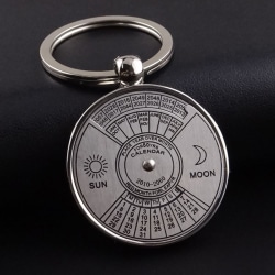 Utomhuscamping 50 års kalender Nyckelring Verktyg Metal Ring Comp 1PC