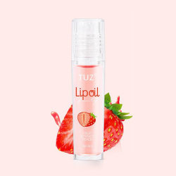 4 färger Fruit Lipsticks Liquid Gloss Lip Waterproof Long Lasti Strawberry