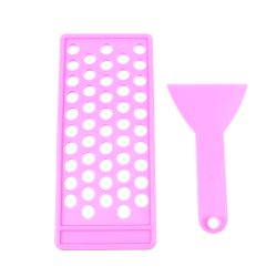 2Pc/ Set Gör själv läppbalsam Lip Gloss Crafting Kit Wax Pouring Tray Sp