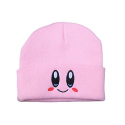 Anime Cartoon e Face Eyes Kawaii Kirby Hat Cosplay Keep Warm Pink