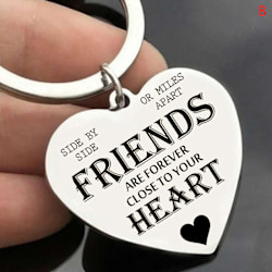 Köp Hjärtformad graverad bokstav nyckelring kärlek hänge till bästa mamma |  Fyndiq