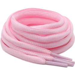 2 par ovala skosnören Halvrunda Athletic Sport-/löparskosnören, röd, 80 cm (rosa) Pink 100 cm