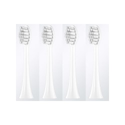 4 AFT elektriske tandbørstehoveder (hvide) passer til T11 T12 T9 erstatning