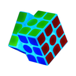 3x3 Glow in the Dark Magic Speed Cube 3D Brain Rune IQ Puzzle fo