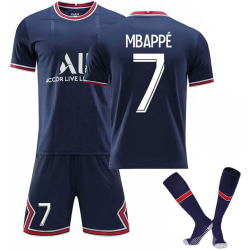 VM Paris Saint Germain nr 7 Mbappé fotbollströja - 17