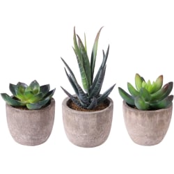 3st Faux Succulenter/Konstgjorda kaktusar/Simuleringskaktusar P