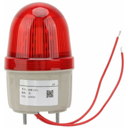 LED-vilkkuvalo 220V AC/3W, LED vilkkuva ajovalohälytys