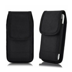 Telefonväska bältesväska (svart 2-pack, lämplig för 5,7-6,3 tums telefon
