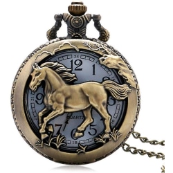 Fickur Vintage brons watch Watch Vintage häst pe