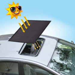 Magnetisk bilsoltag solskærm åndbart mesh, biltag Cov
