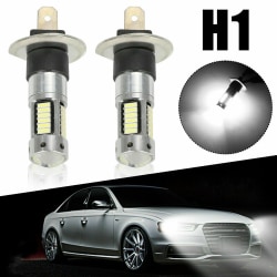 Uudet 2x H1 LED-sumuvalo/ajovalosarja kaukovalojen polttimot H