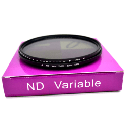 49 mm variabel nøytral tetthet Filter (ND2-ND400) Lens Neutral De