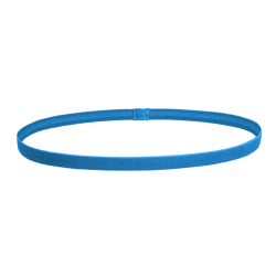 3 stks blå elastiske sportspandebånd Tykke skridsikre hårbånd