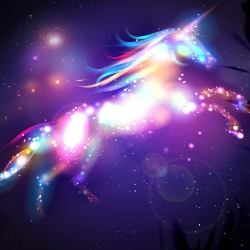 Magical Galaxy Unicorn Sengesett 3D Printed Dyne Cover Se