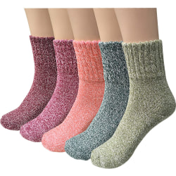 5 paria villasukat neulotut sukat talvi naisten sukat thermal