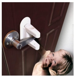 Dörrspakslås (2-pack) hindrar småbarn från att öppna dörren