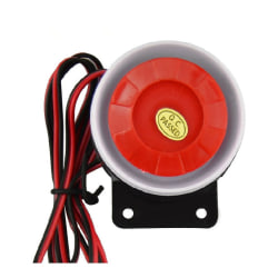 12V 120dB Mini kablet sirene for alarmsikkerhetssystem Alarmtilgang