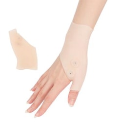 Gelhandskeskydd Magnetisk terapi för handled och tumstöd ett par