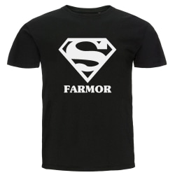 T-shirt - Super farmor Black Storlek M