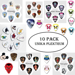Plektrum unika 10-pack